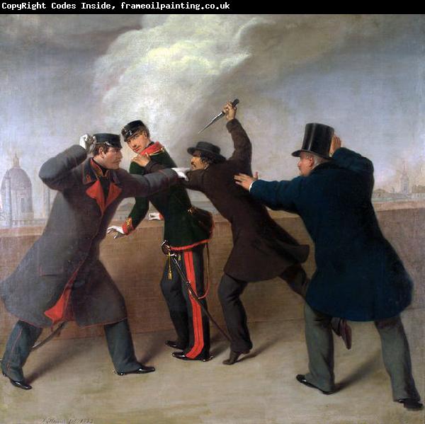 unknow artist Attentat auf Kaiser Franz Joseph